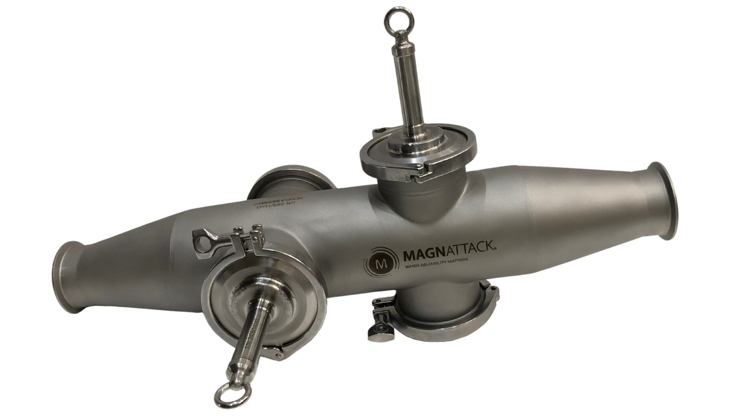 Pressure pipeline separator