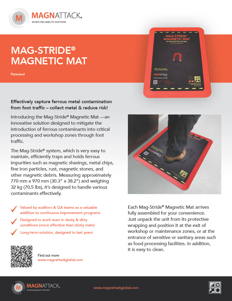 Mag-Stdie Magnetic Mat Brochure Preview