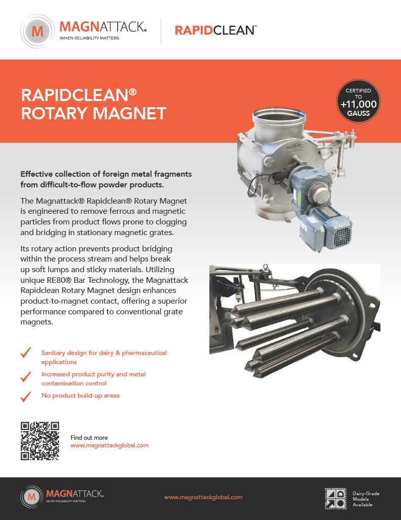 Rapidclean Rotary Magnet Brochure Preview