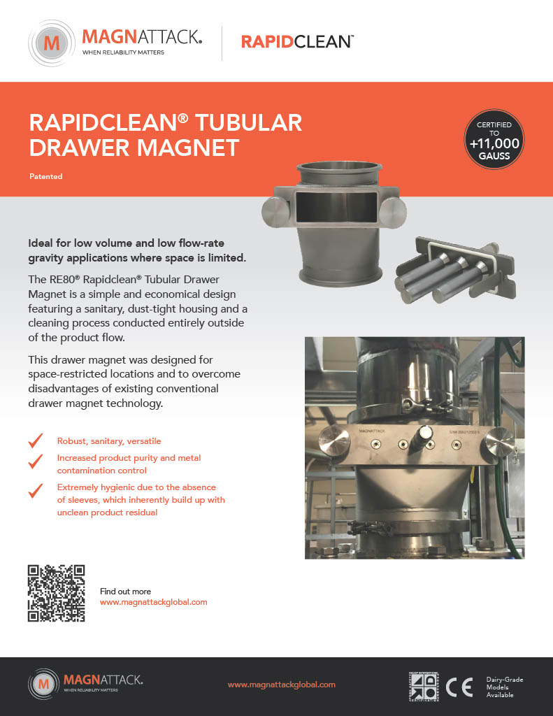 Rapidclean Tubular Drawer Magnet Preview
