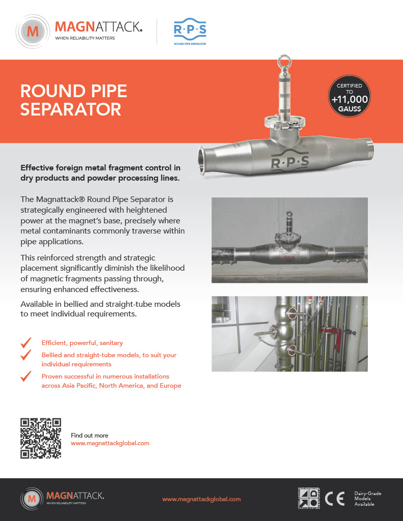 Round Pipe Separator Preview
