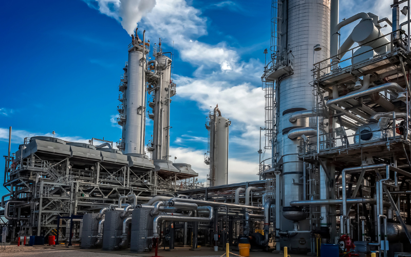 chemical processing plant